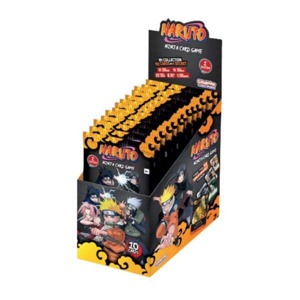 Naruto TCG: Konoha Shido Booster Display