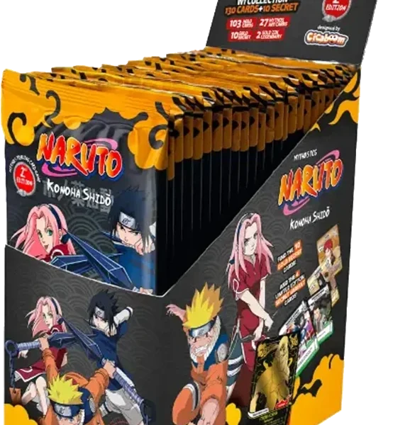 [Przedsprzedaż] Naruto TCG: Konoha Shido 2nd Edition Booster Display