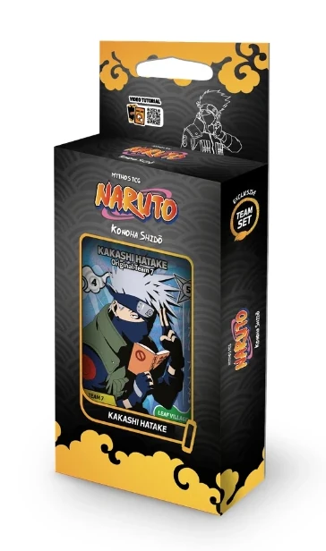 [Przedsprzedaż] Naruto TCG: Konoha Shido 2nd Edition Team Set - Kakashi