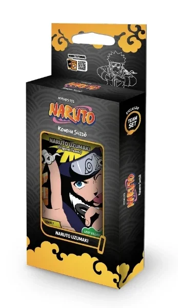 [Przedsprzedaż] Naruto TCG: Konoha Shido 2nd Edition Team Set - Naruto