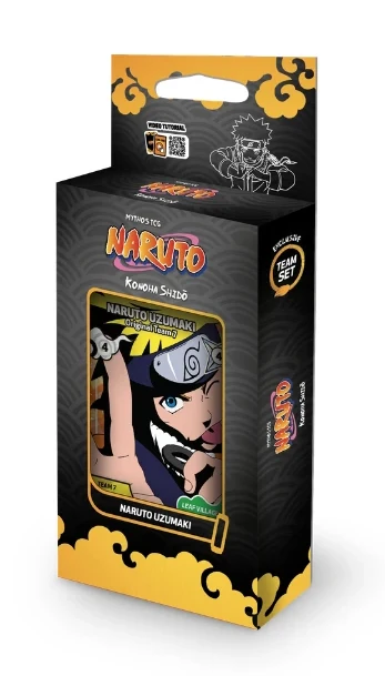[Przedsprzedaż] Naruto TCG: Konoha Shido 2nd Edition Team Set - Naruto