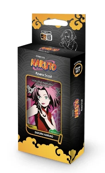 [Przedsprzedaż] Naruto TCG: Konoha Shido 2nd Edition Team Set - Sakura