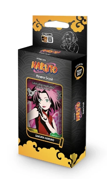 [Przedsprzedaż] Naruto TCG: Konoha Shido 2nd Edition Team Set - Sakura