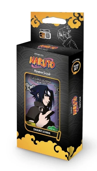 [Przedsprzedaż] Naruto TCG: Konoha Shido 2nd Edition Team Set - Sasuke